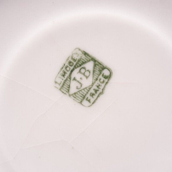 Antique French Limoges J-B Bird & Floral Tea Set Granny Core Light Academia - Picture 7 of 9